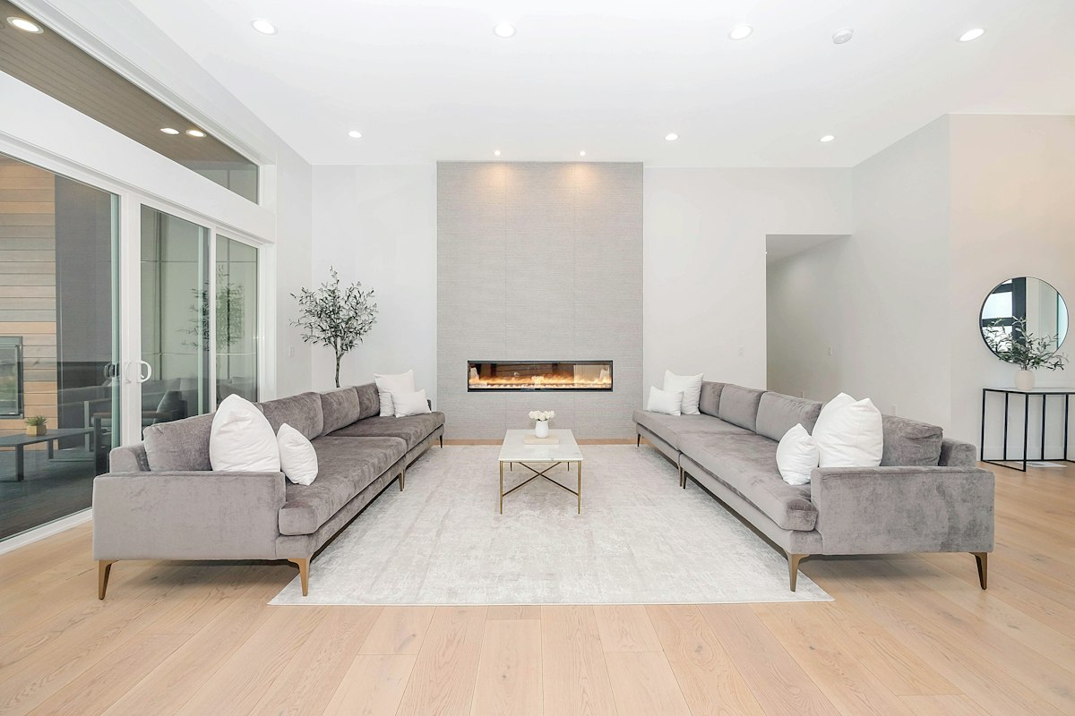 A warm, cozy home kept comfortable through winter